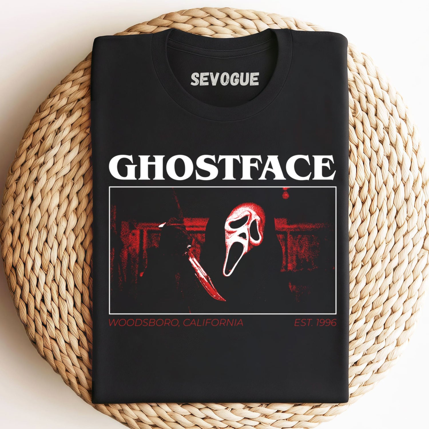 2026 Ghostface Unisex Tee, Tank Top, Layered LS, Sweatshirt & Hoodie