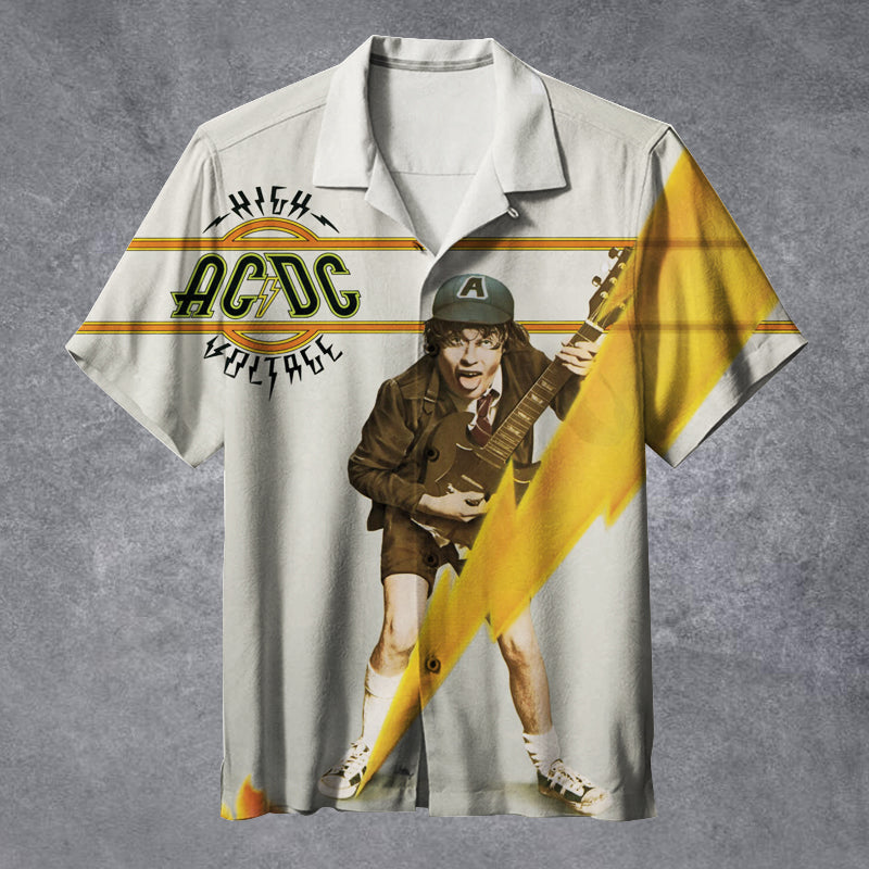 AC/DC - High Voltage Unisex Hawaiian Shirt