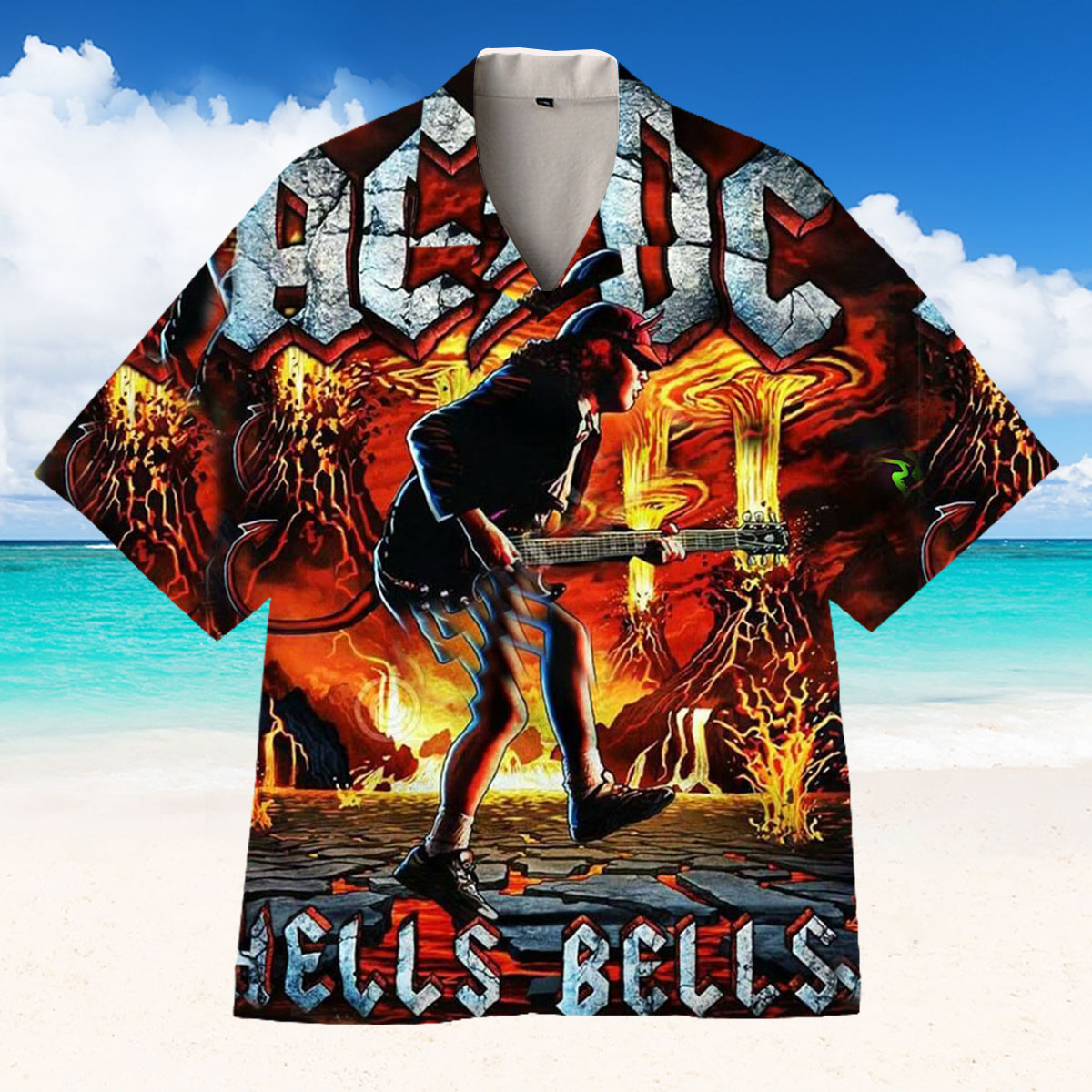 AC/DC band  Hawaiian shirt