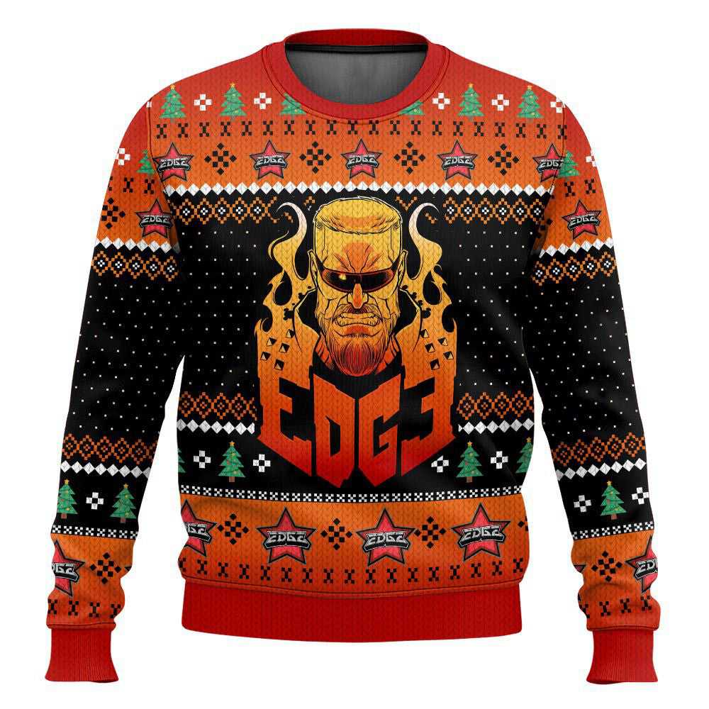 Adam Copeland Edge WWE Ugly Sweater