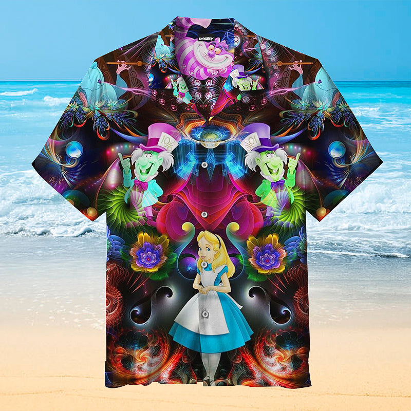 Alice in Wonderland Universal Hawaiian Shirt