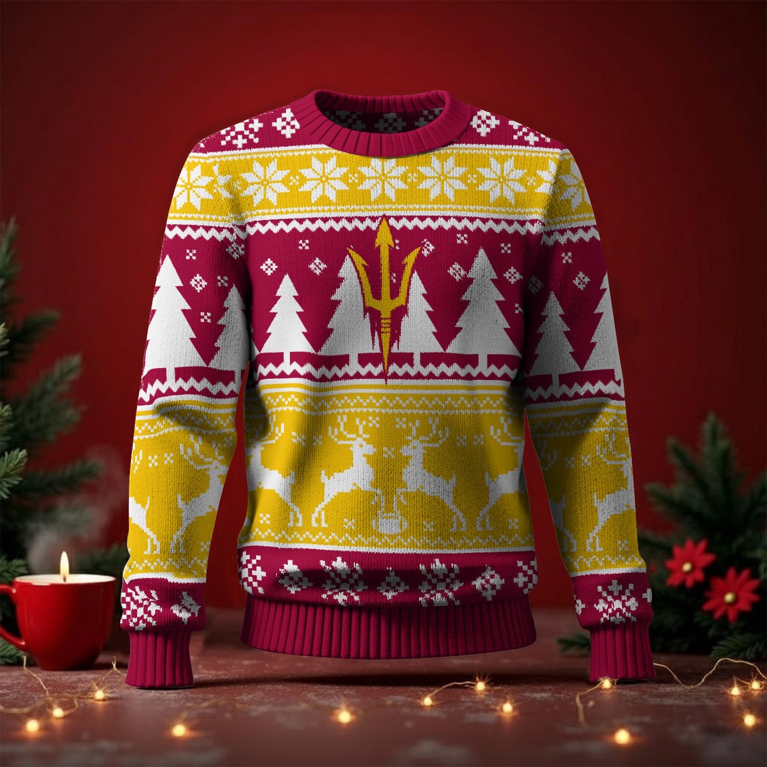 Arizona State Sun Devils football Ugly Sweater