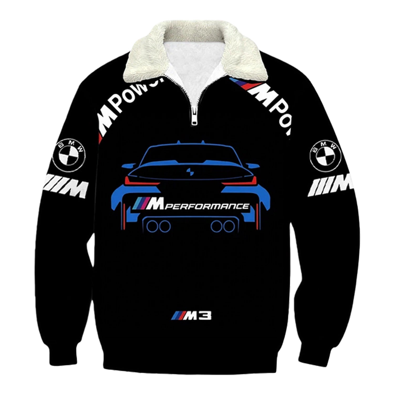 Auto Racing style Quarter Zip Sweatshirt Edition 2