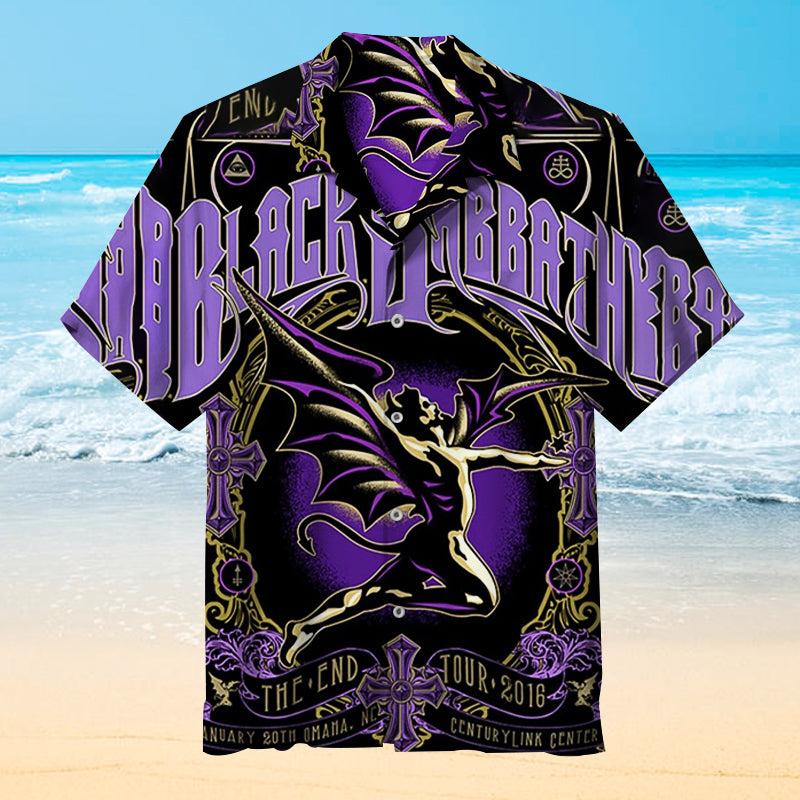 BLACK SABBATH - 2016 THE END WORLD TOUR Unisex Hawaiian Shirt
