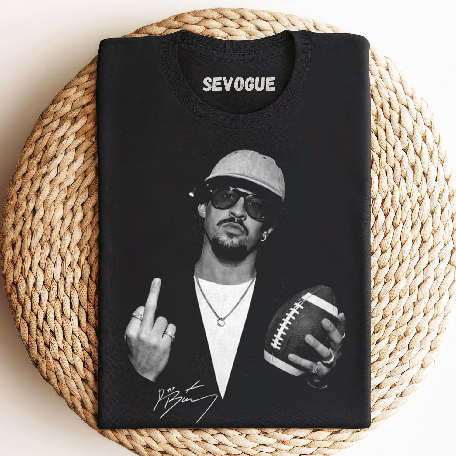 Bad Bunny  Middle-Finger 2 Unisex Tee, Sweatshirt & Hoodie