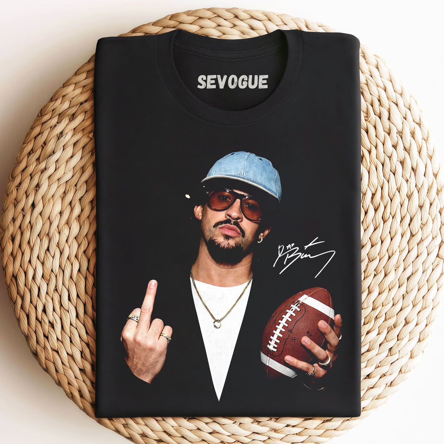 Bad Bunny  Middle-Finger Unisex Tee, Sweatshirt & Hoodie