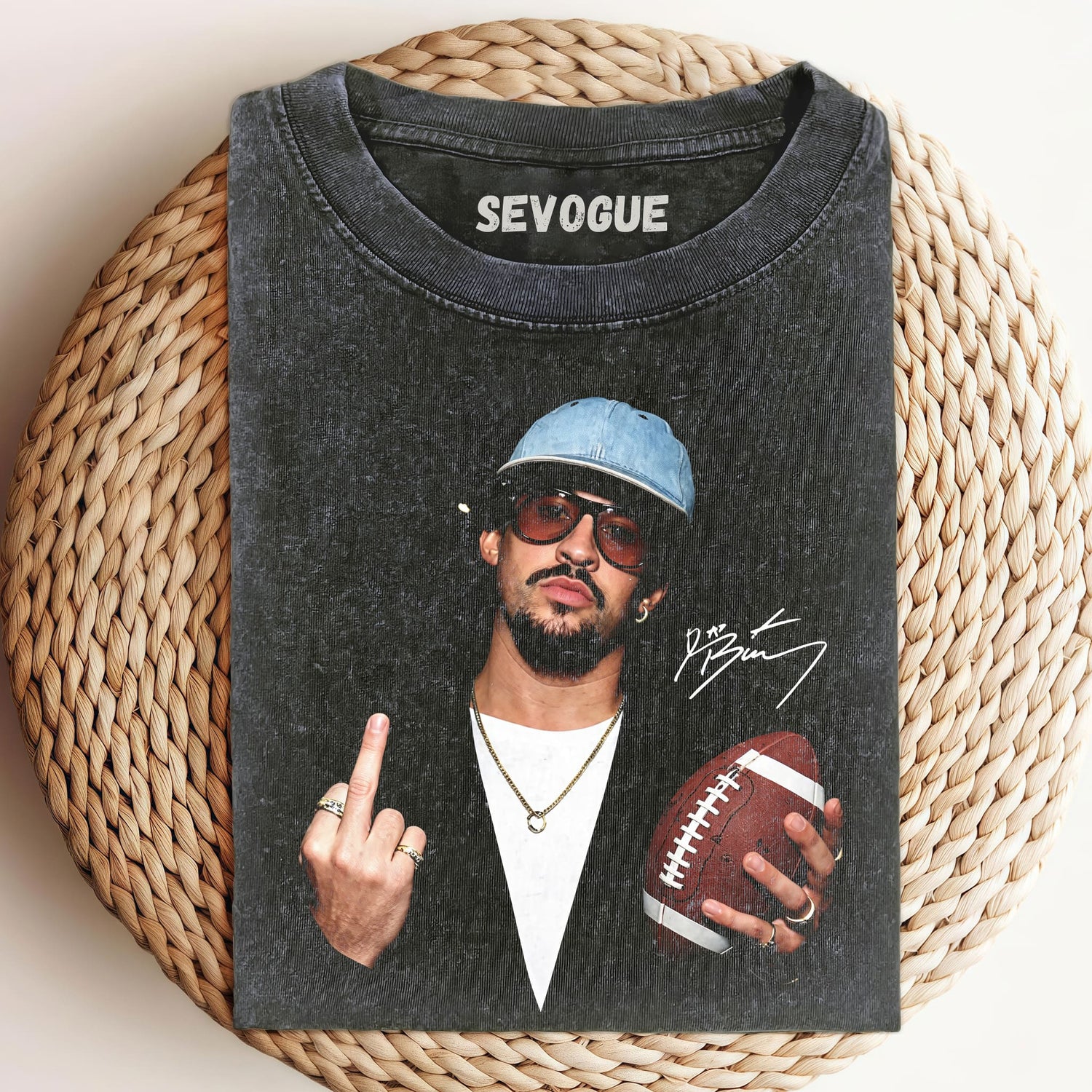Bad Bunny  Middle-Finger Unisex Tee, Sweatshirt & Hoodie