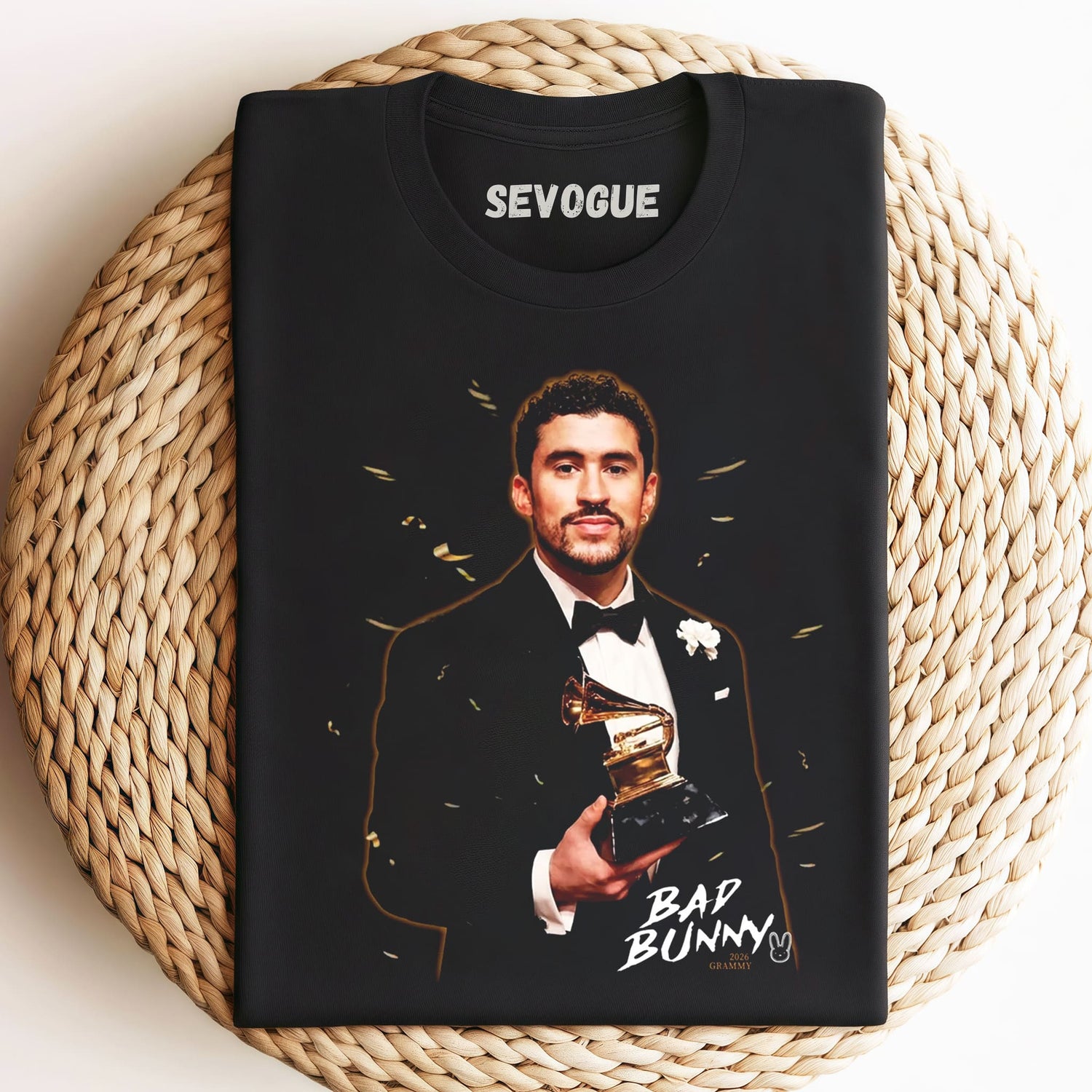 Bad Bunny & 2026 Grammy 5 Unisex Tee, Sweatshirt & Hoodie