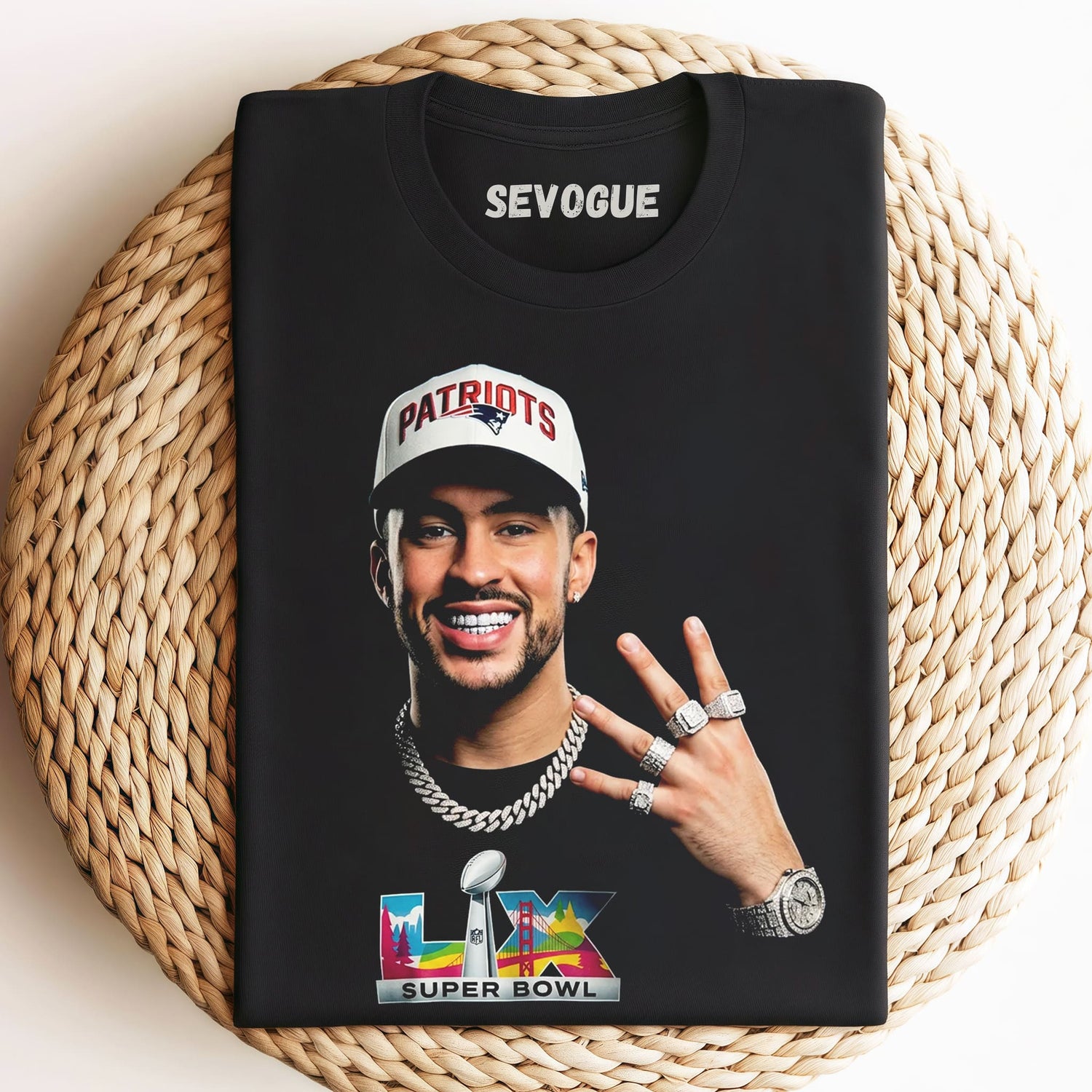 Bad Bunny & Super Bowl 2026 Unisex Tee, Sweatshirt & Hoodie