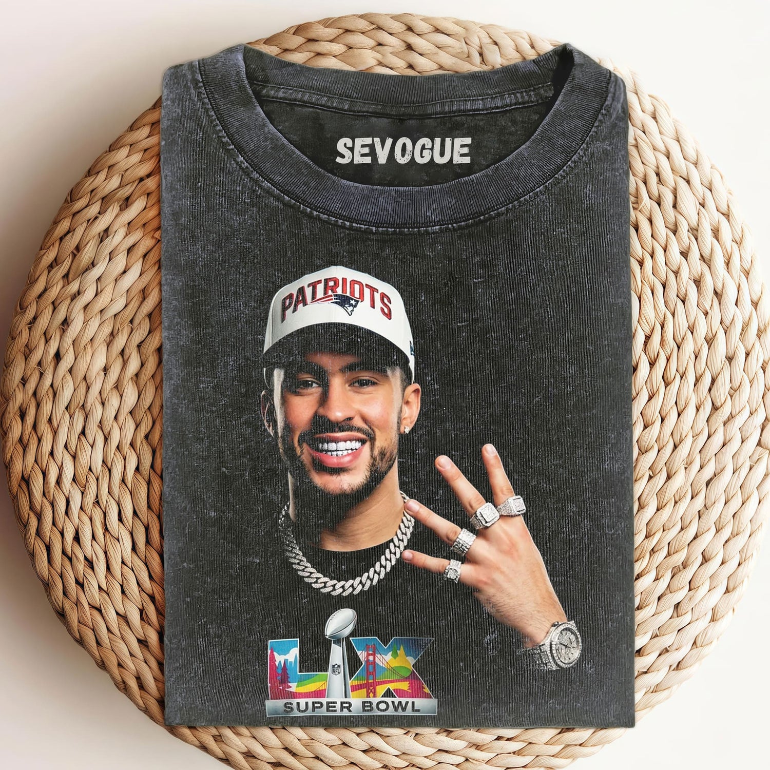 Bad Bunny & Super Bowl 2026 Unisex Tee, Sweatshirt & Hoodie