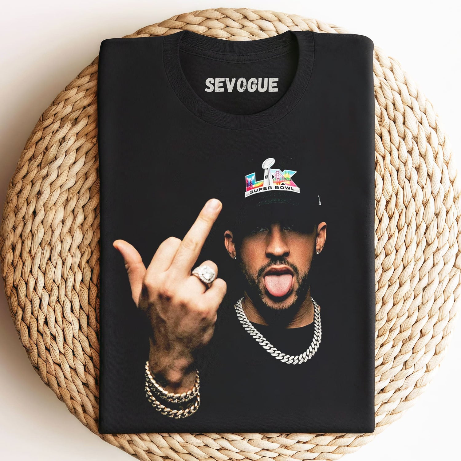 Bad Bunny & Super Bowl 2026 V1 Unisex Tee, Sweatshirt & Hoodie
