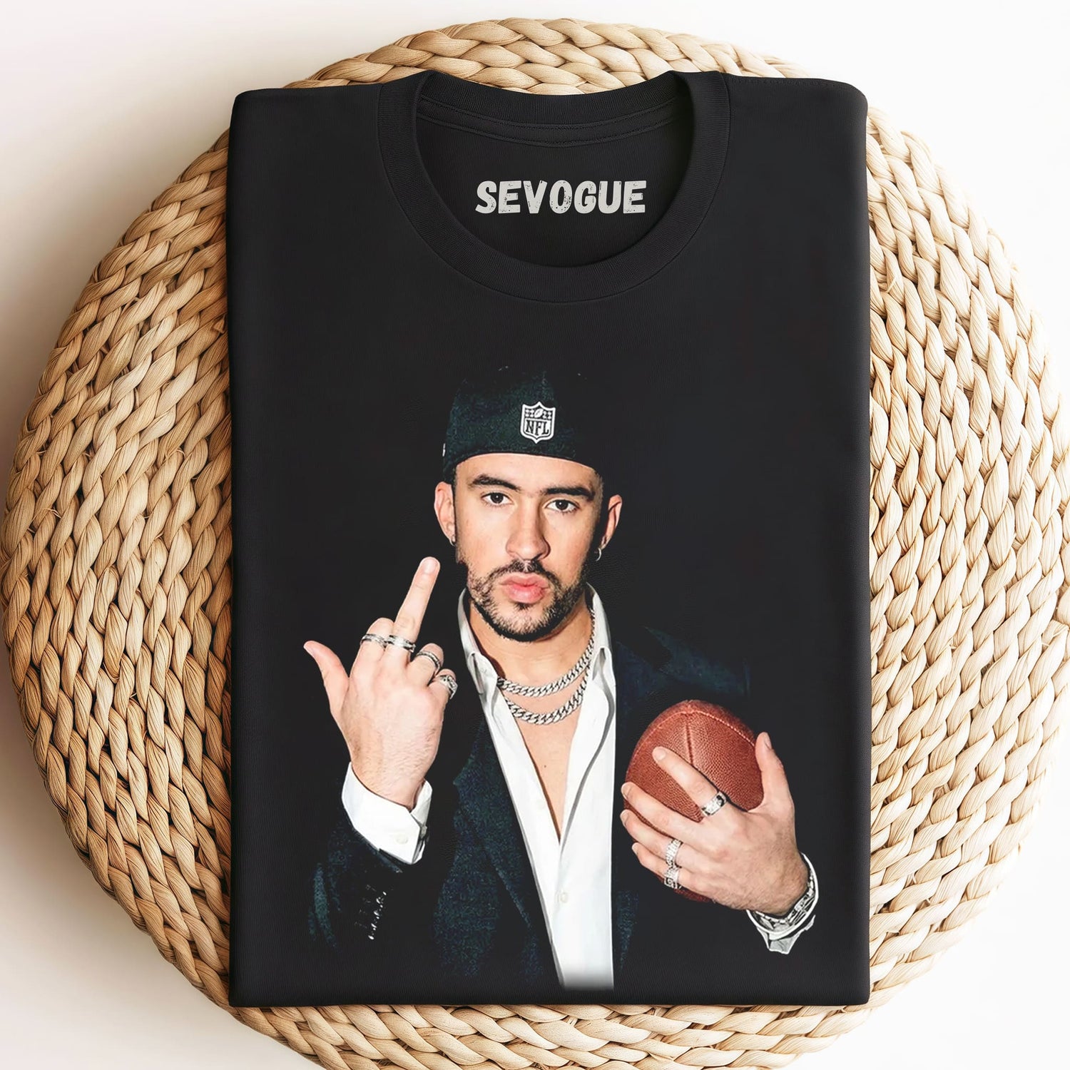 Bad Bunny & Super Bowl 2026 V2 Unisex Tee, Sweatshirt & Hoodie