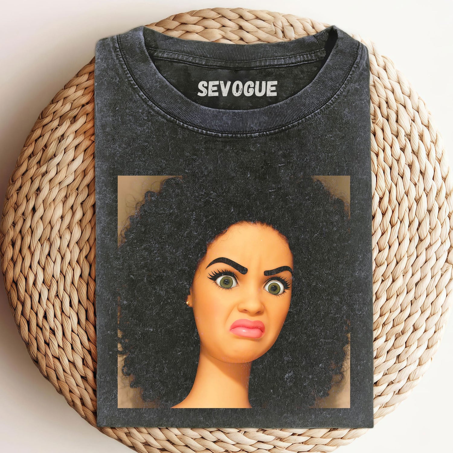 Barbie With Afro Unisex Tee, Sweatshirt & Hoodie