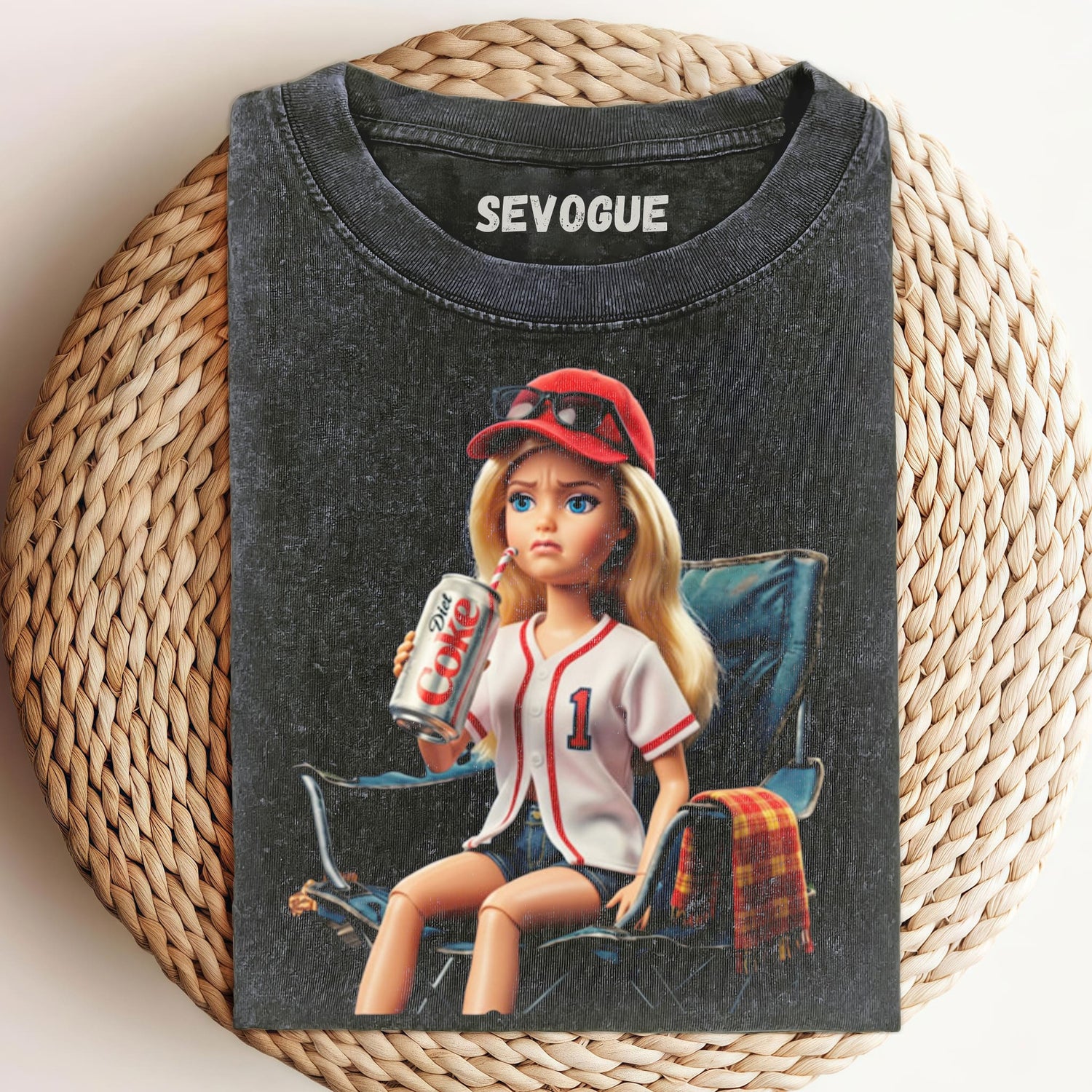Baseball Barbie Unisex Tee, Tank Top, Layered LS, Sweatshirt & Hoodie