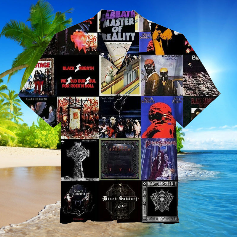 Black Sabbath Unisex Hawaiian Shirt