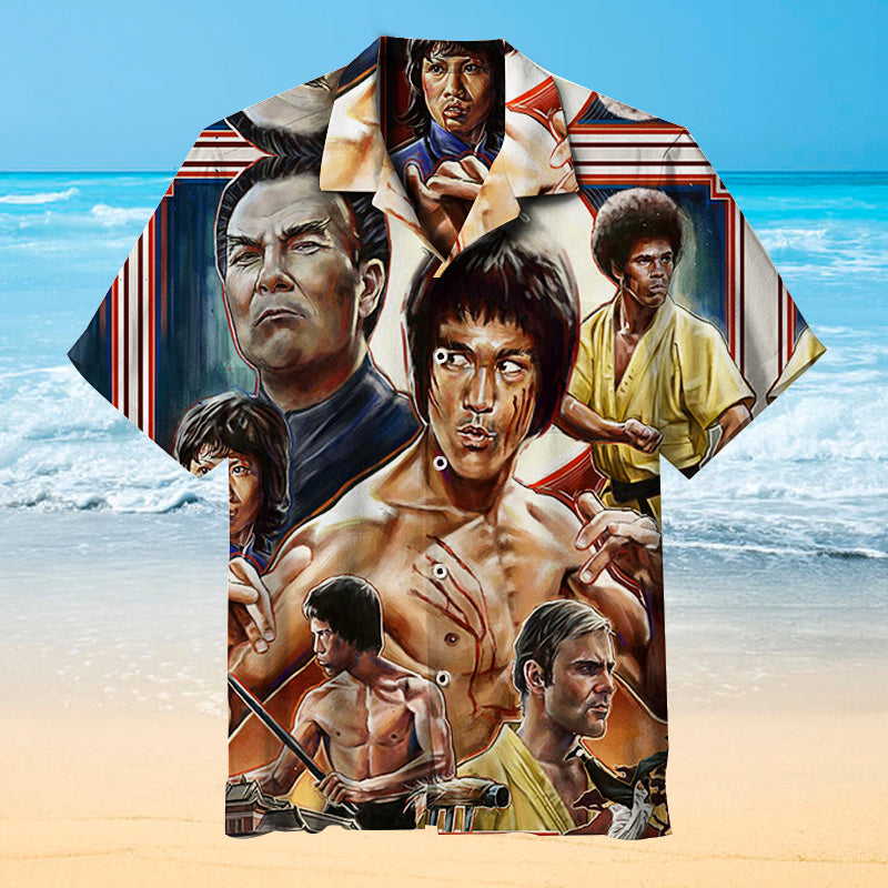 Bruce Lee Classic Kung Fu Universal Hawaiian Shirt