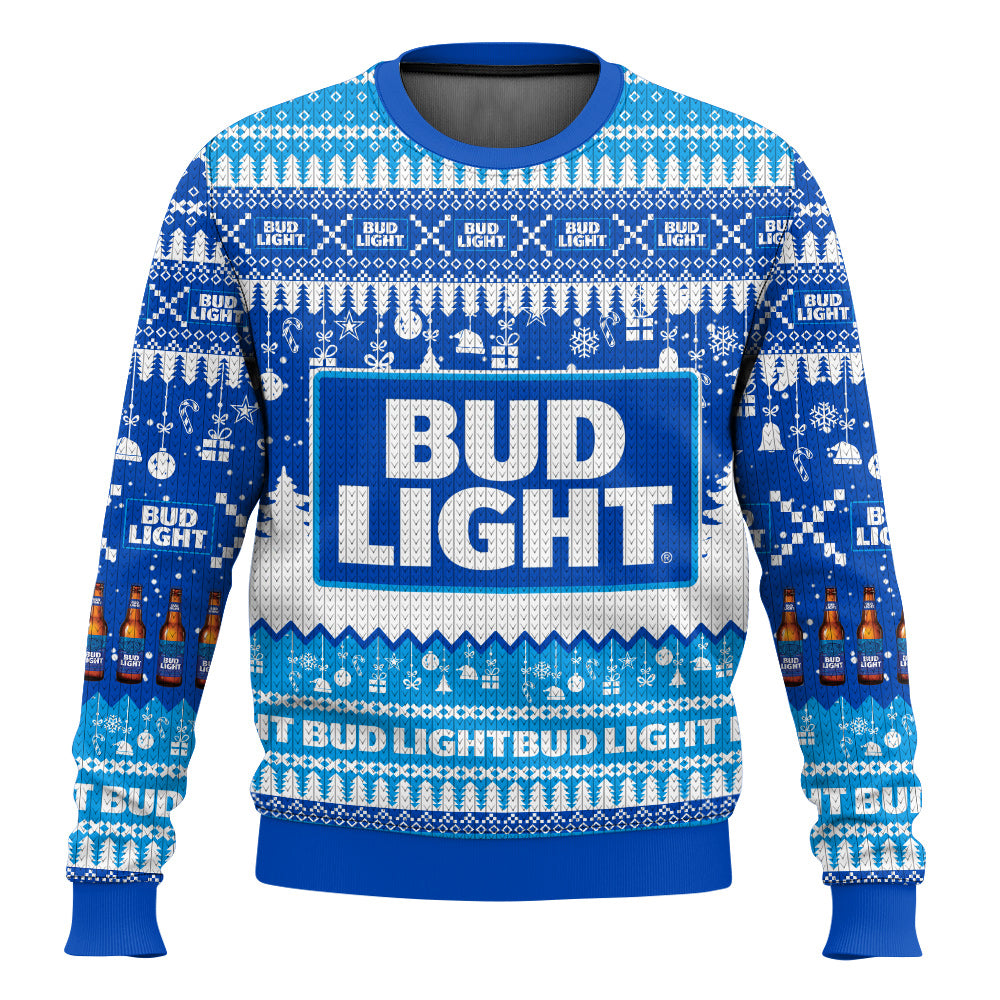Bud Light American Beer Ugly Sweater
