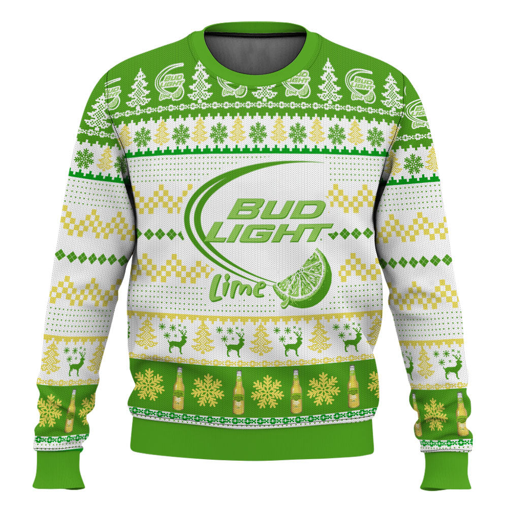 Bud Light Lime Ugly Sweater