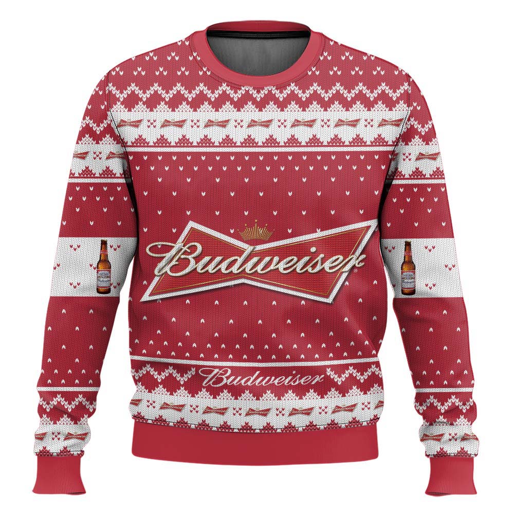 Budweiser American Lager  Ugly Sweater