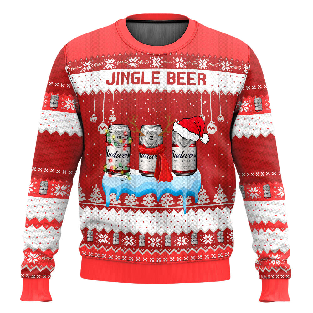 Budweiser Jingle Beer Ugly Sweater