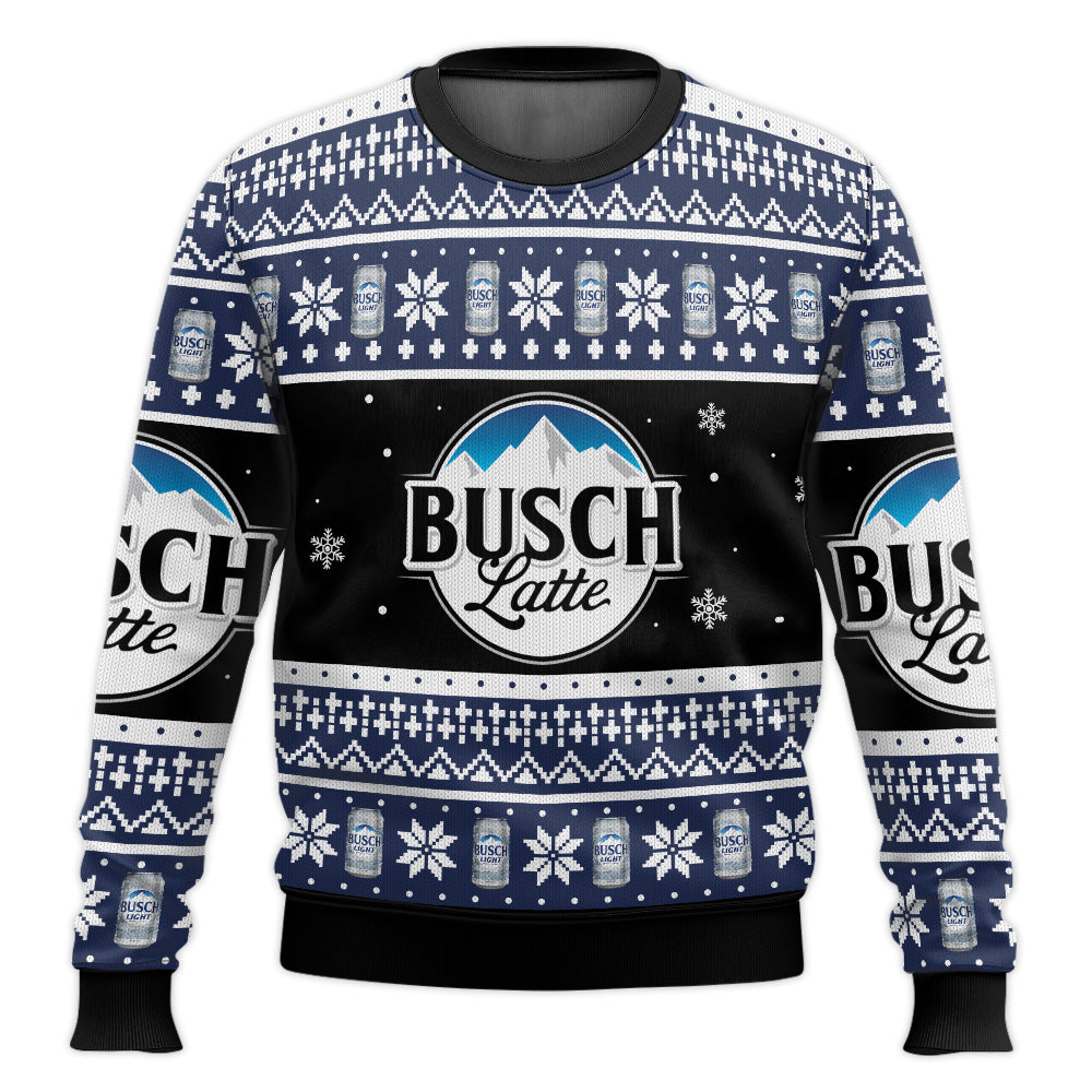 Busch Latte Ugly Sweater