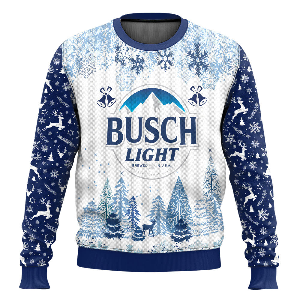 Busch Light American Lager Ugly Sweater