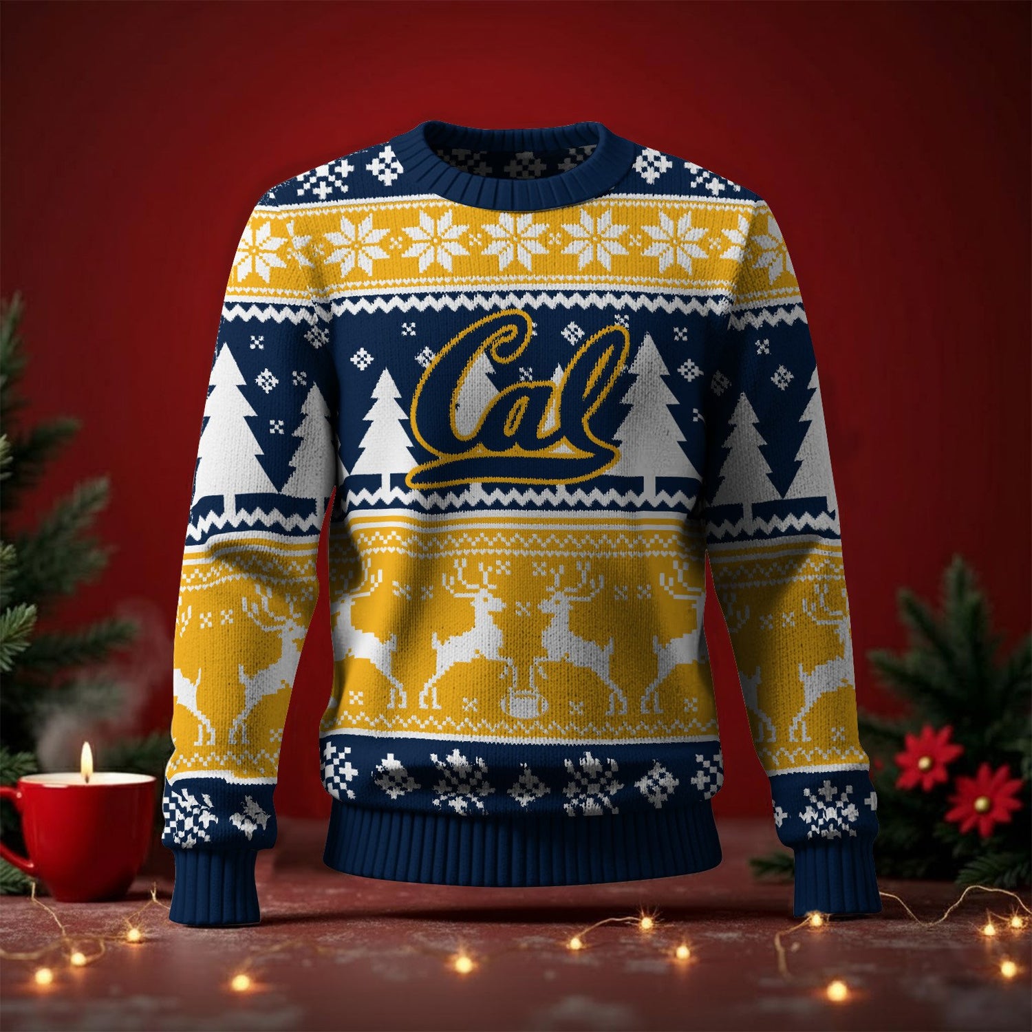 California Golden Bears Ugly Sweater