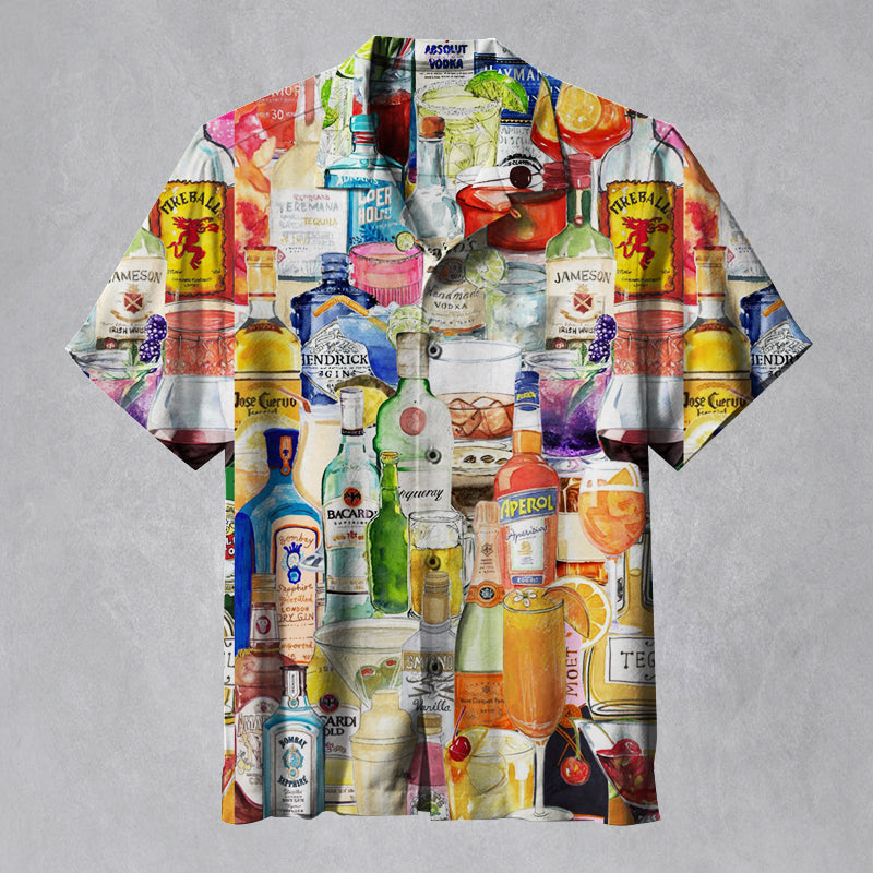 Champagne  Unisex Hawaiian Shirt