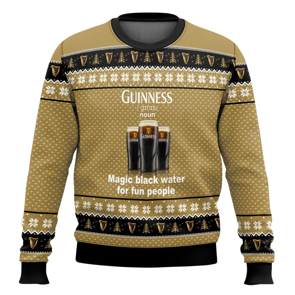 Christmas Guinness Beer Ugly Sweater