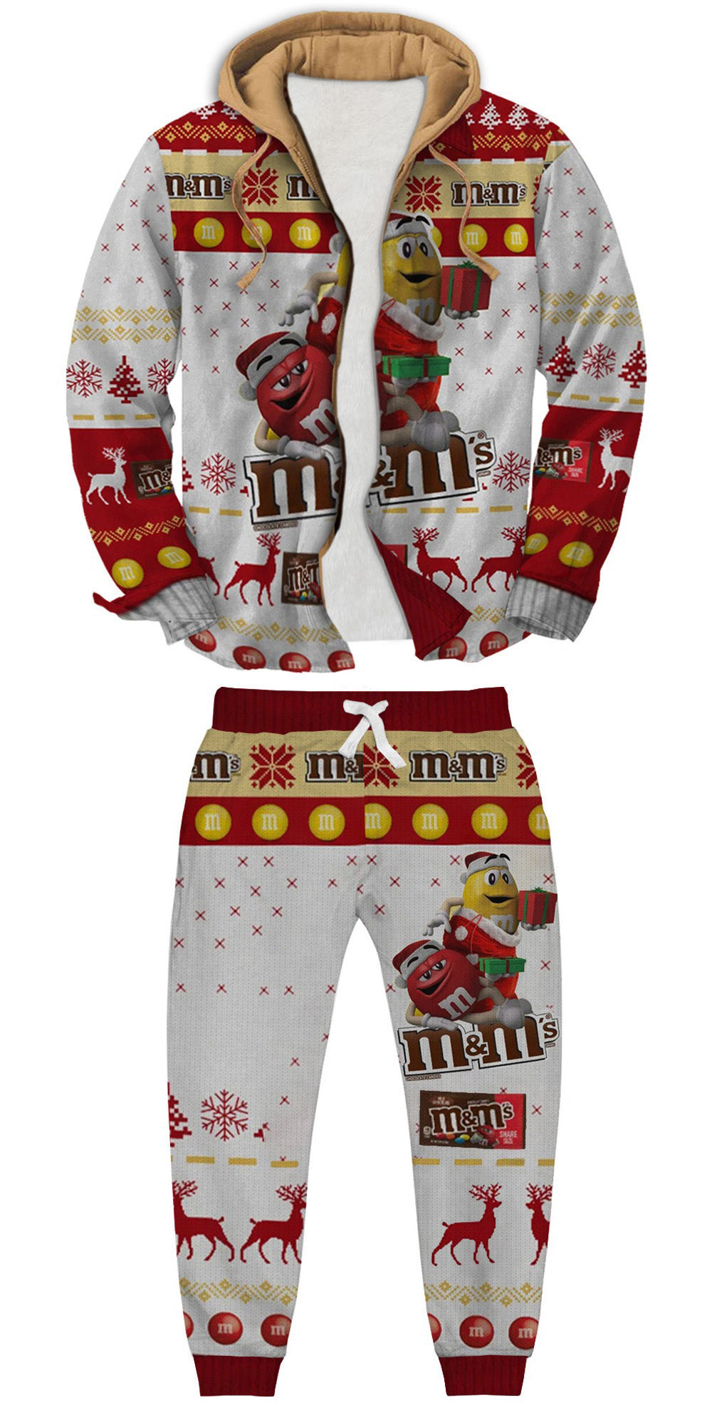 Christmas Confection Ugly Zip Hoodie & Sweatpant Set