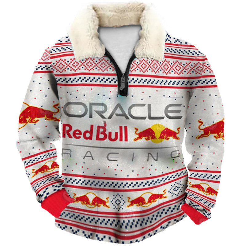 Christmas Ugly Quarter Zip Sweatshirt Collection 018