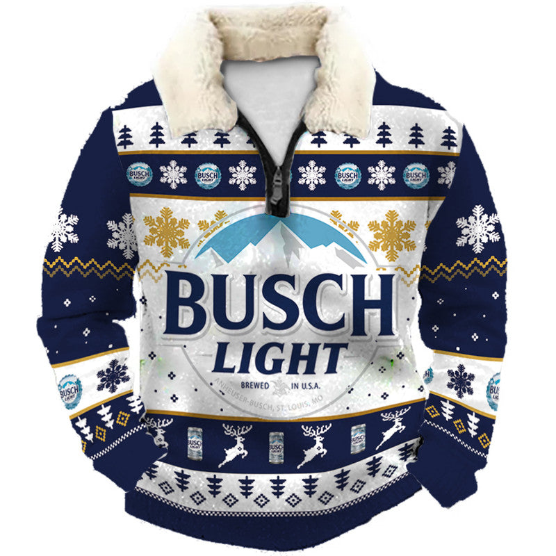Christmas Ugly Quarter Zip Sweatshirt Collection 032