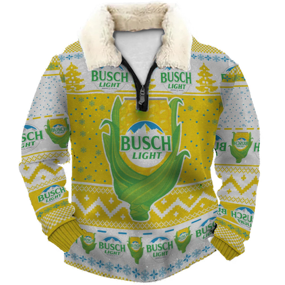 Christmas Ugly Quarter Zip Sweatshirt Collection 102