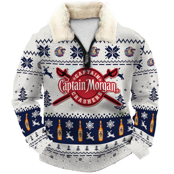 Christmas Ugly Quarter Zip Sweatshirt Collection 106