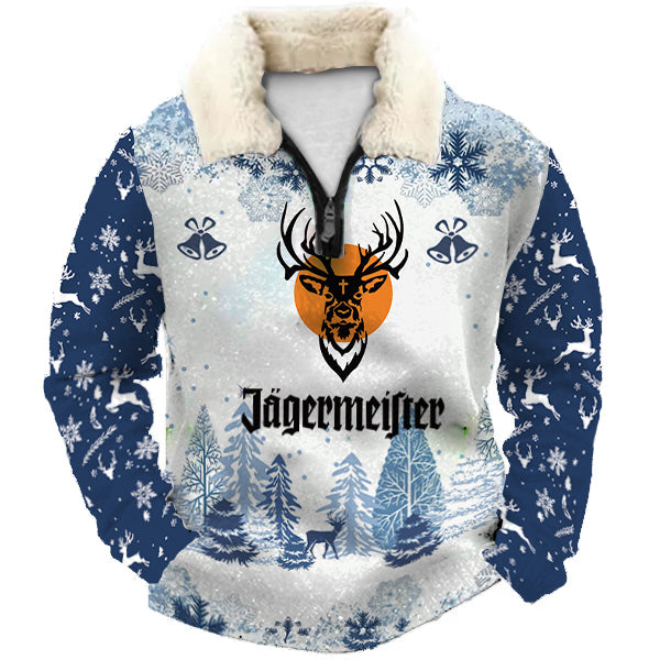 Christmas Ugly Quarter Zip Sweatshirt Collection 111