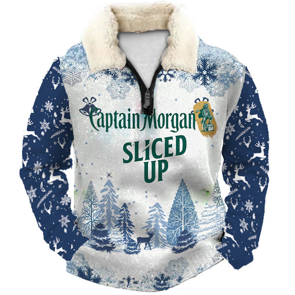 Christmas Ugly Quarter Zip Sweatshirt Collection 114