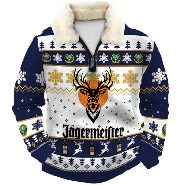 Christmas Ugly Quarter Zip Sweatshirt Collection 120