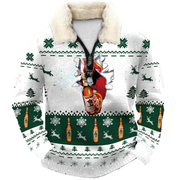 Christmas Ugly Quarter Zip Sweatshirt Collection 122