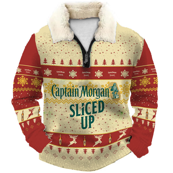 Christmas Ugly Quarter Zip Sweatshirt Collection 129