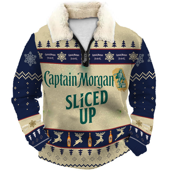 Christmas Ugly Quarter Zip Sweatshirt Collection 131