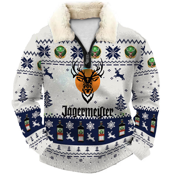 Christmas Ugly Quarter Zip Sweatshirt Collection 134
