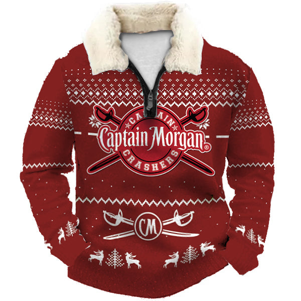 Christmas Ugly Quarter Zip Sweatshirt Collection 135