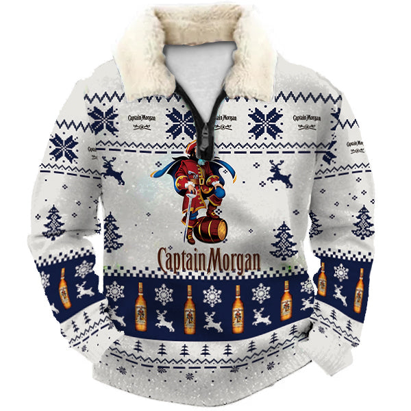 Christmas Ugly Quarter Zip Sweatshirt Collection 136
