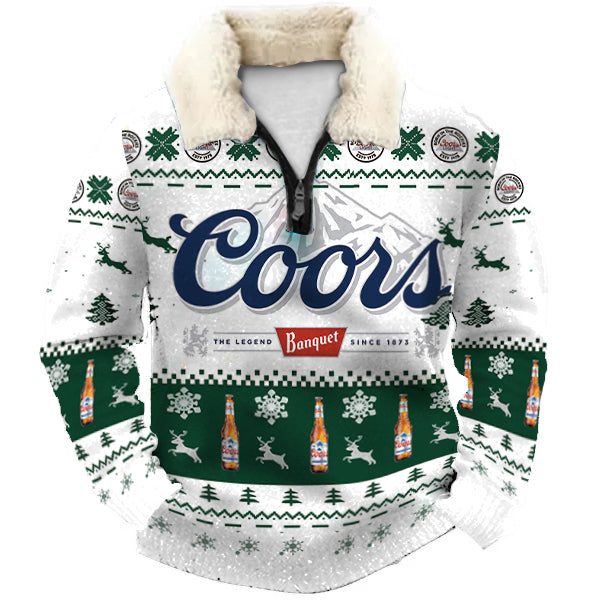 Christmas Ugly Quarter Zip Sweatshirt Collection 154