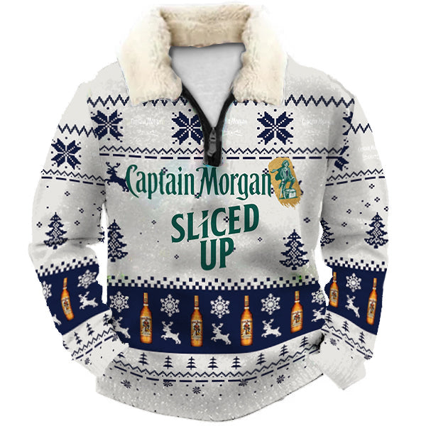 Christmas Ugly Quarter Zip Sweatshirt Collection 156
