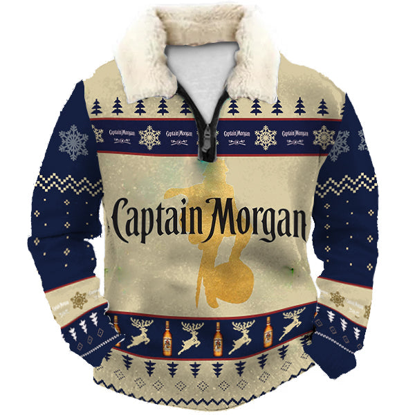 Christmas Ugly Quarter Zip Sweatshirt Collection 157