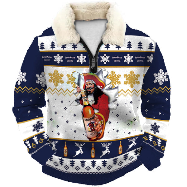 Christmas Ugly Quarter Zip Sweatshirt Collection 158