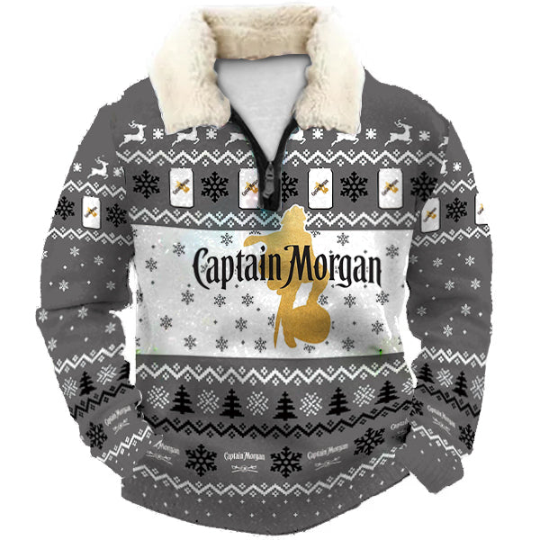 Christmas Ugly Quarter Zip Sweatshirt Collection 163