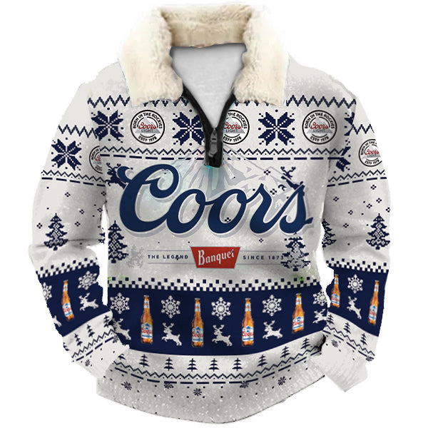 Christmas Ugly Quarter Zip Sweatshirt Collection 169