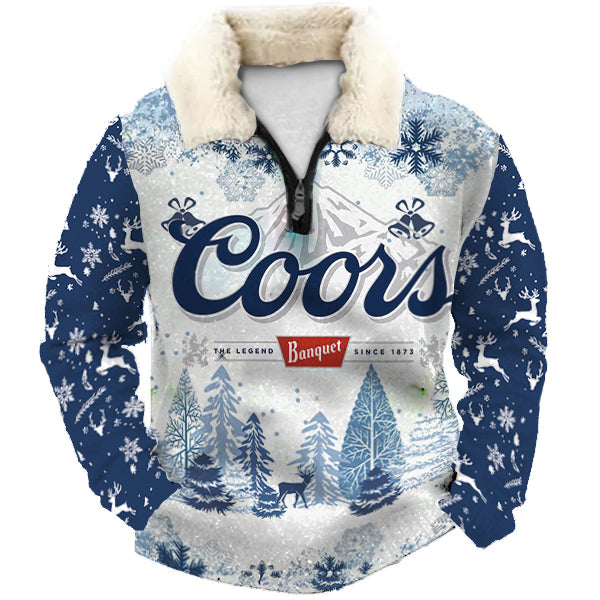 Christmas Ugly Quarter Zip Sweatshirt Collection 173